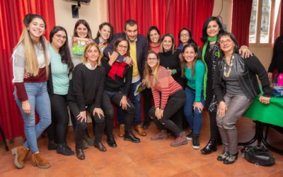 Norberto Di Próspero cerró una exposición de Ro Ferrer sobre la importancia de la modificación del lenguaje para combatir la «violencia simbólica»