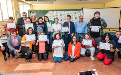 Norberto Di Próspero participó de la entrega de certificados del curso de formación de validadores para lectura fácil