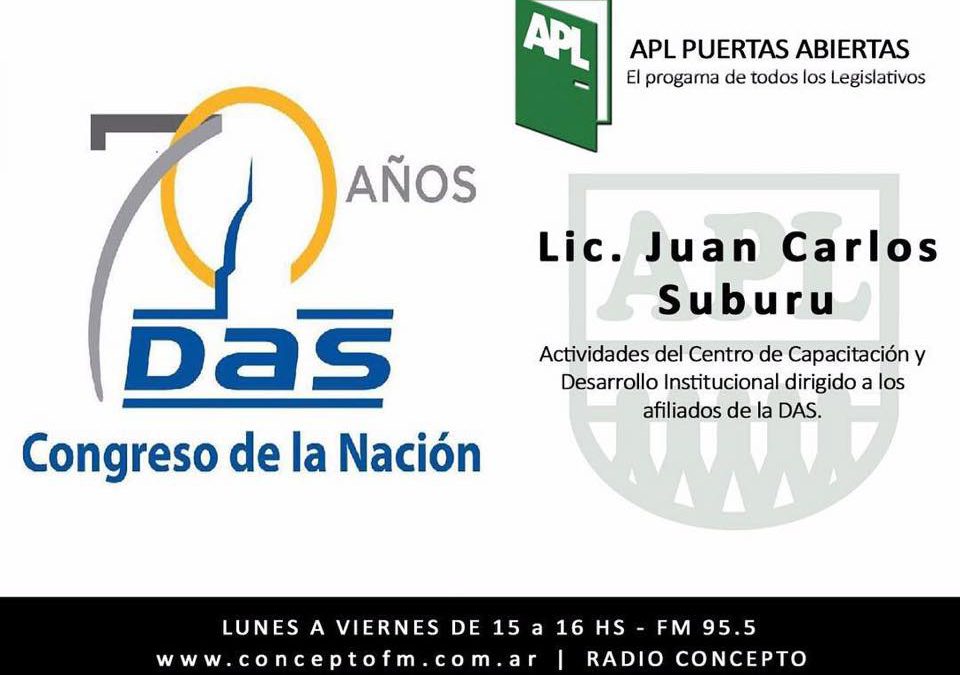 APL Puertas Abiertas. FM Concepto 95.5 en Duplex con BCN Radio