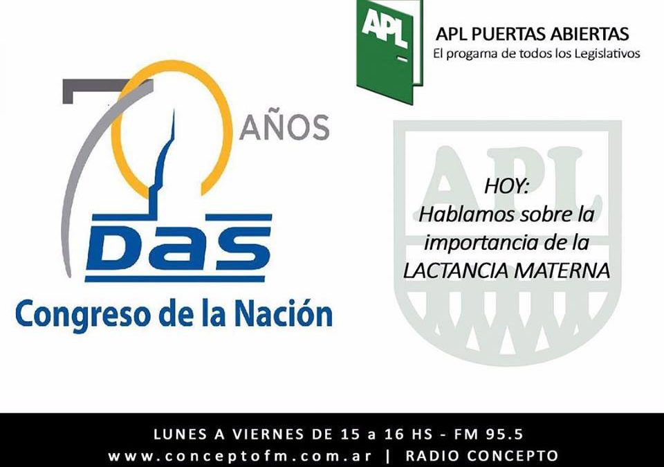 APL Puertas Abiertas. FM Concepto 95.5 en Duplex con BCN Radio.