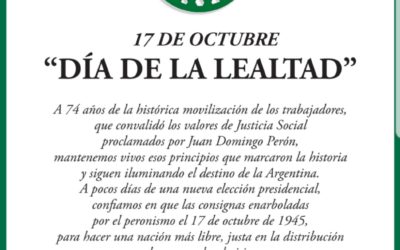 17 de Octubre, «Día de la Lealtad»