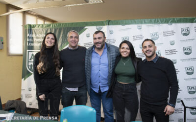 Di Próspero estuvo presente en el encuentro de trabajo y desarrollo sostenible.