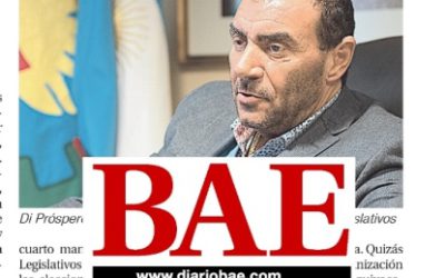 Entrevista en Diario BAE