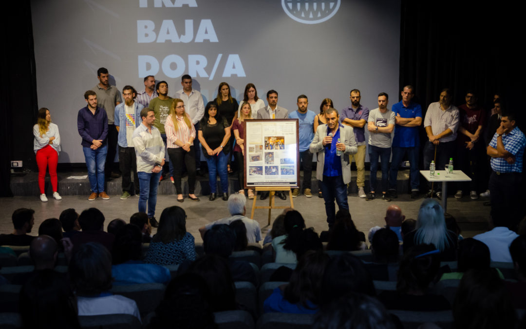 Di Próspero destacó la «fuerza institucional» que los trabajadores le dan a APL, en un acto para celebrar el día del trabajador legislativo.