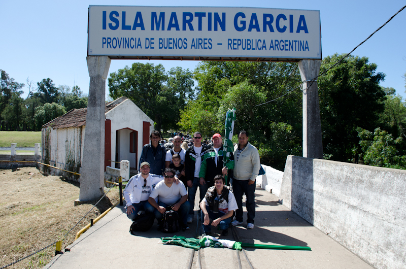 Los legislativos homenajearon a Yrigoyen y Perón en la Isla Martín García