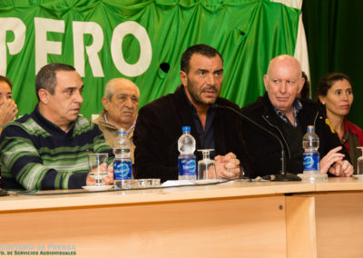 Cierre de la Lista Verde y Blanca en Senado.