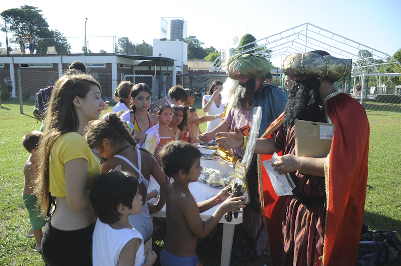 Llegaron los Reyes Magos a Castelar