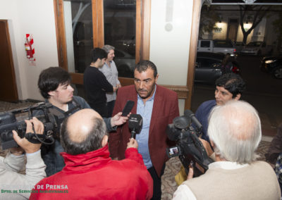 Presentación de «Volver a Malvinas», en Saladillo