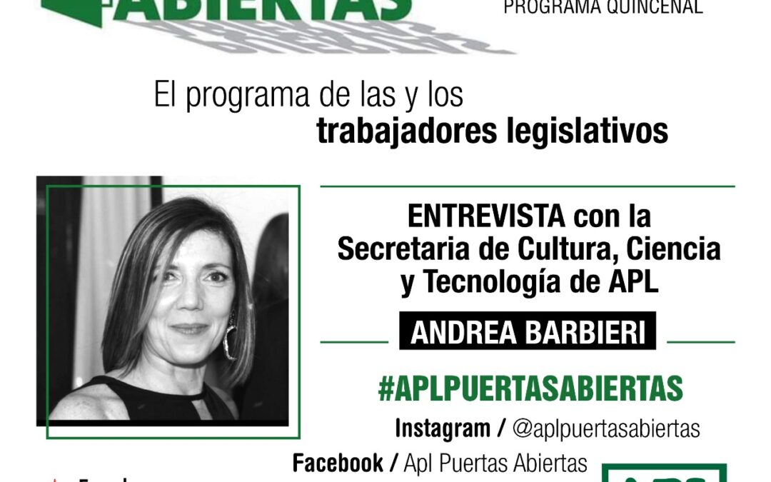 Puertas Abiertas anticipa los festejos por el día del empleado legislativo.