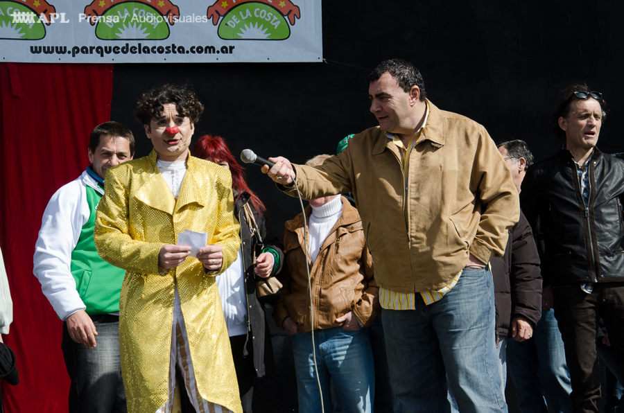 Di Próspero participó del festejo del día del niño.