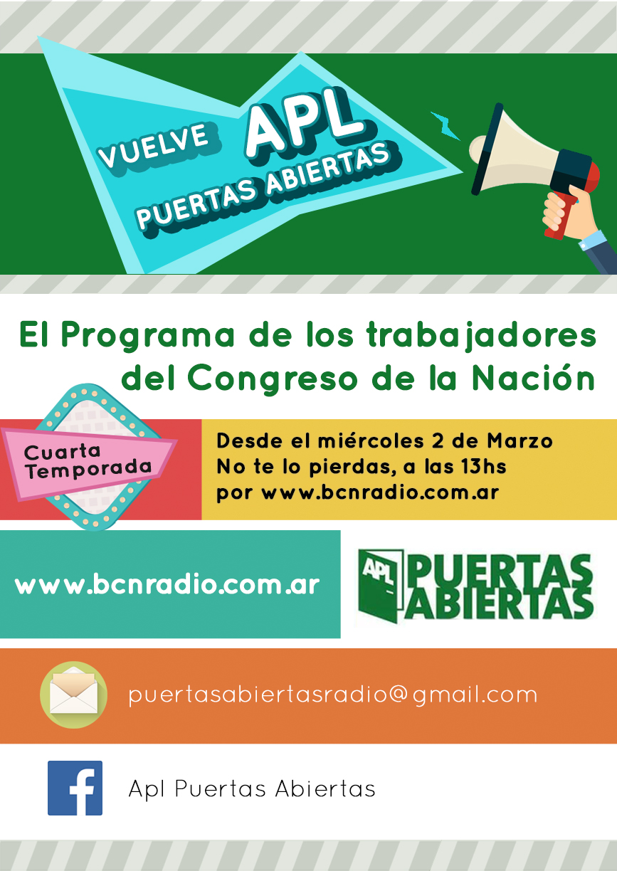 Puertas Abiertas Radio. 4ta Temporada