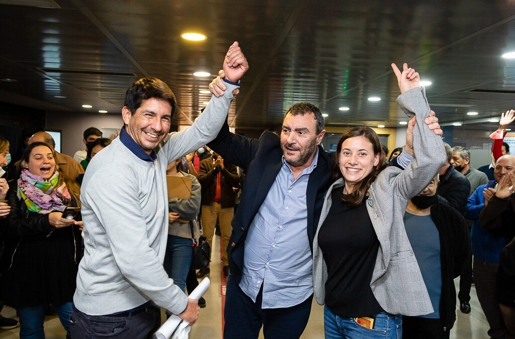 La Lista verde y blanca tuvo un amplio apoyo en la elección de delegados del Congreso Nacional.