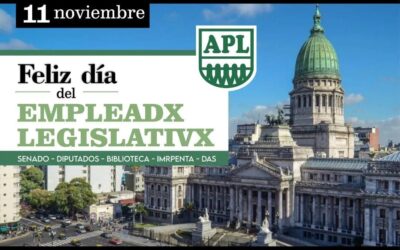 11 de Noviembre- Día del Trabajador Legislativo